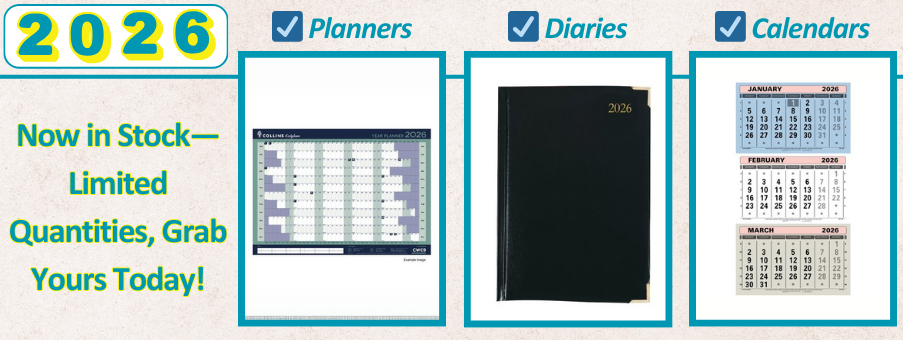 2026 Diaries Calandars & Planners